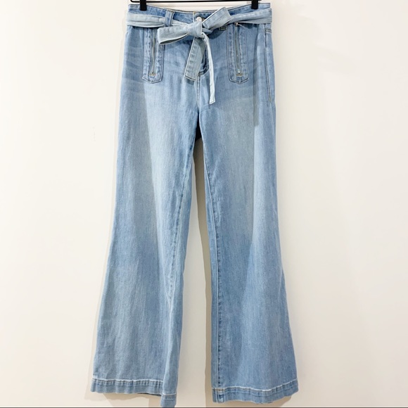 anthropologie flare jeans